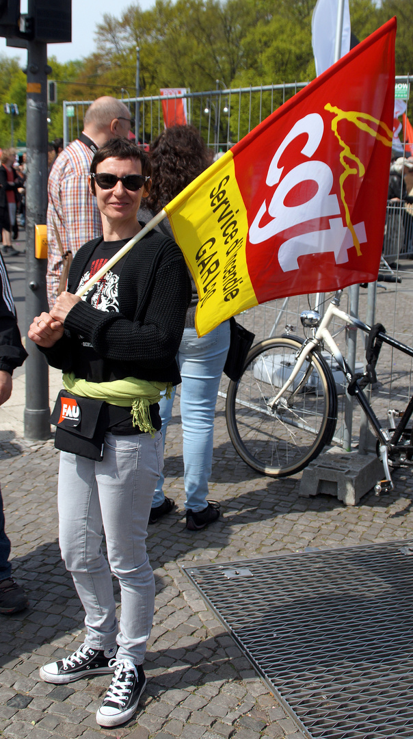 1. Mai in Berlin – la cgt : la lutte continue !