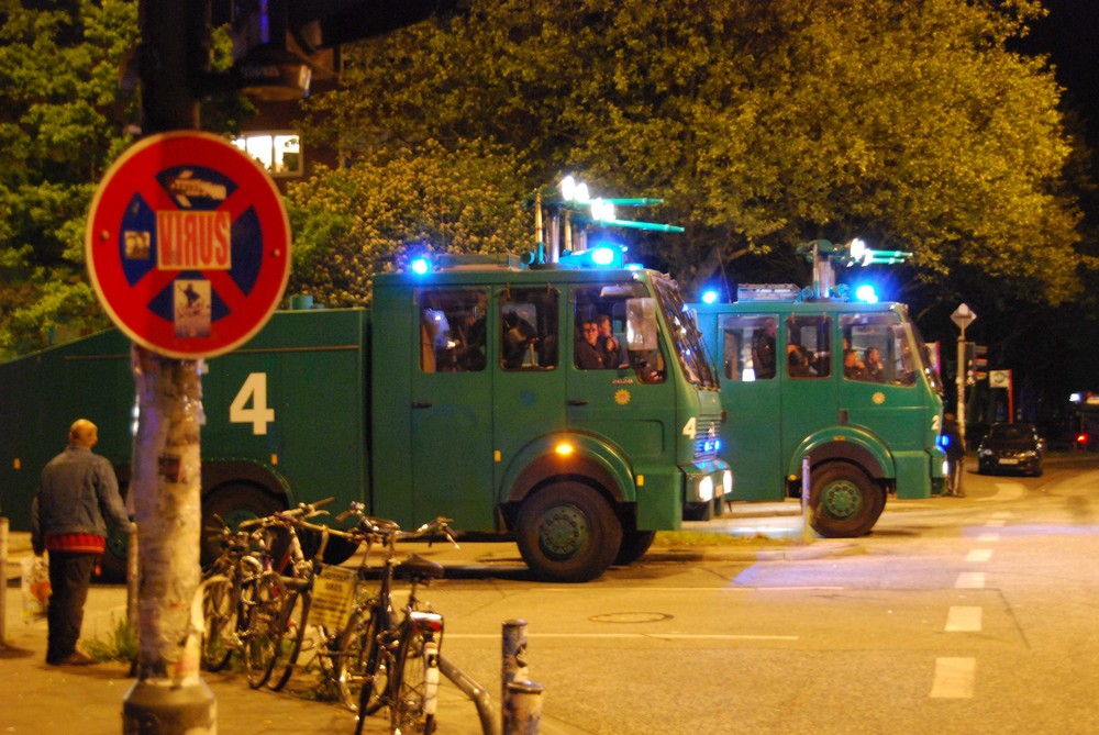 1. Mai in Hamburg