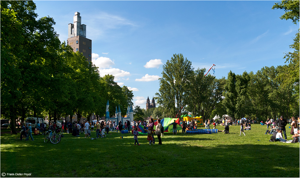 1. Mai in Magdeburg