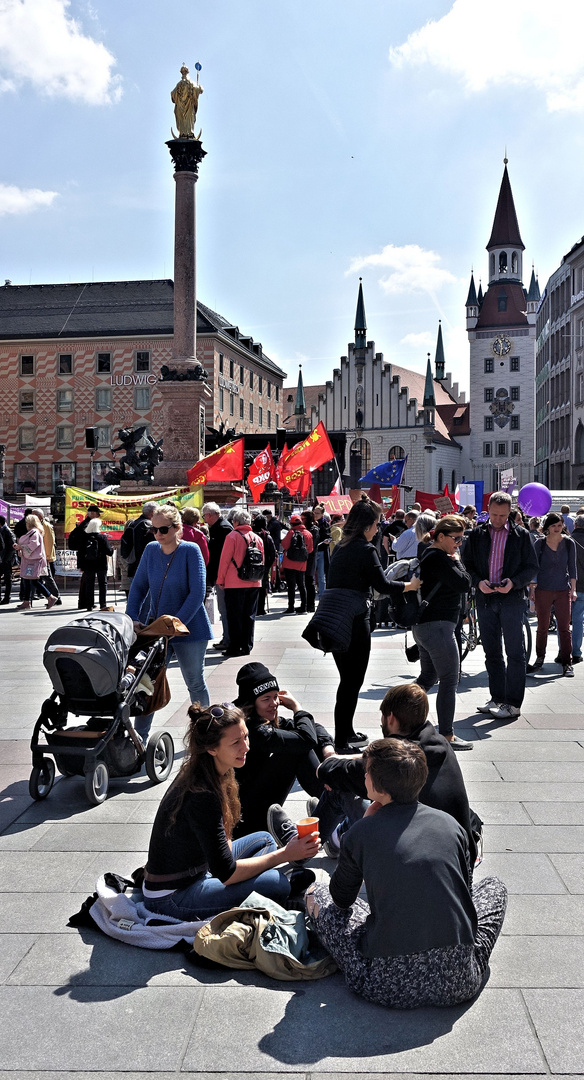 1 mai in münchen 2019