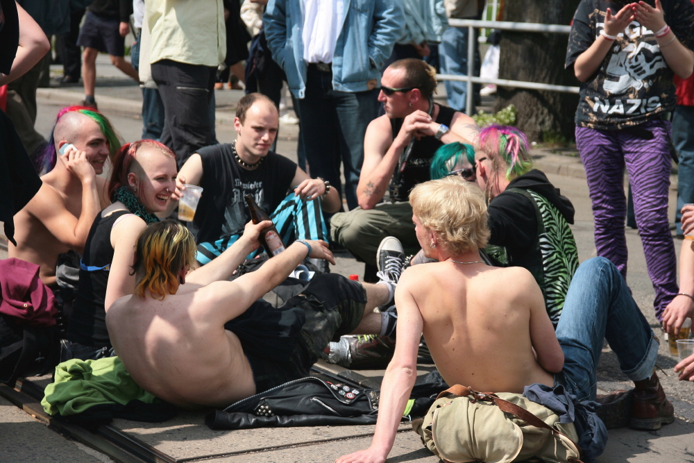 1. Mai in Zwickau...bunt