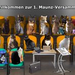 1. Maunz Versammlung der Katzengewerkschaft 