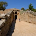 (1) Mycènes  L'entrée - Le tombeau d'Agamemnon 