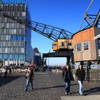 1. Oktoberwochenende in Köln - Rheinauhafen; alte Krananlage 2