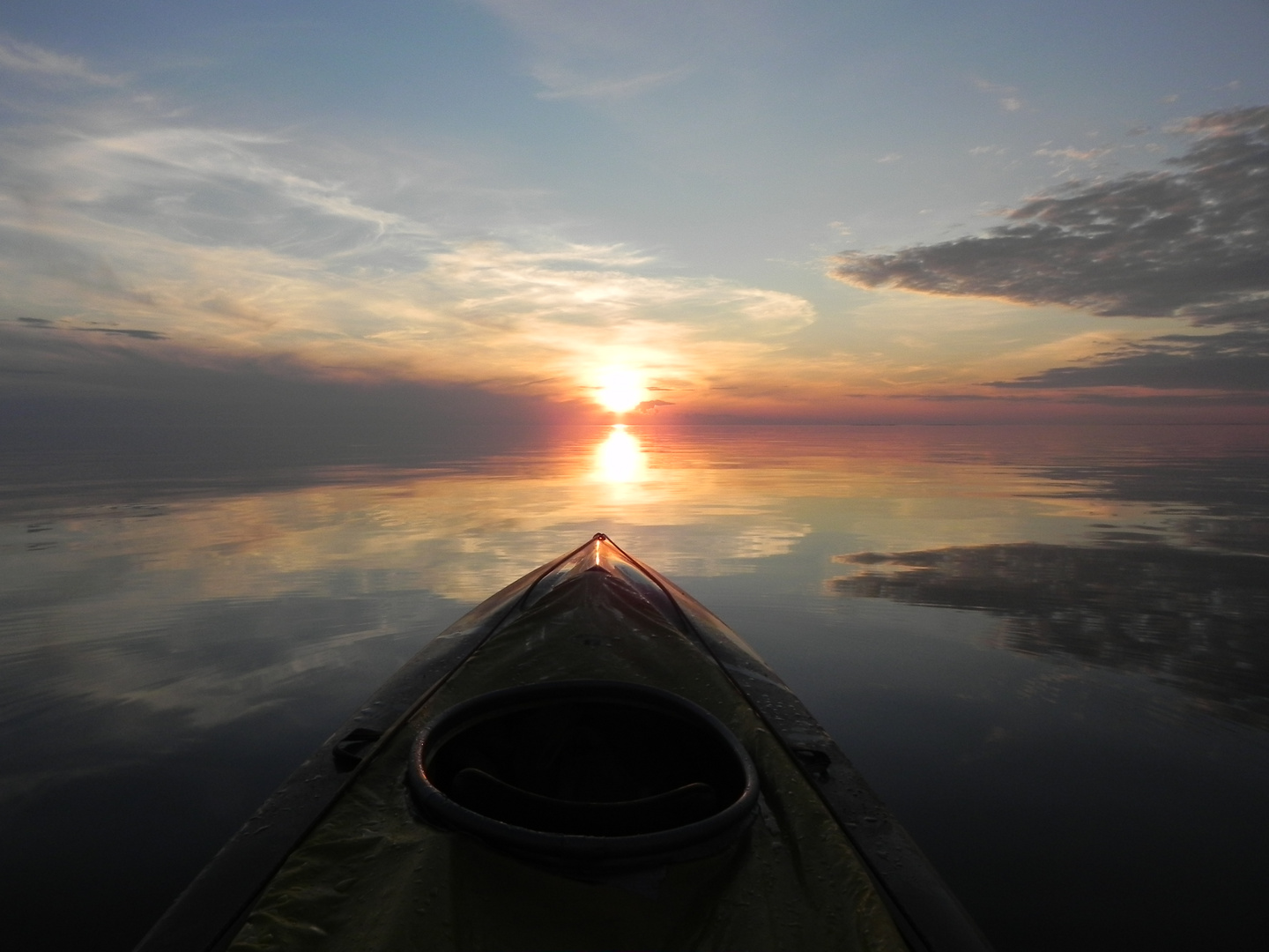 1. Preis im Fotowettbewerb - Am Abend auf dem Vänern in Värmland/Schweden