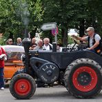 1. Schönberger Oldtimertreffen: Der Lanz kommt an