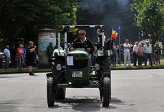 1. Schönberger Oldtimertreffen: Deutz mit Terrier