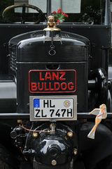 1. Schönberger Oldtimertreffen: Lanz Bulldog 02