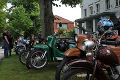 1. Schönberger Oldtimertreffen: Moped – Schönheiten