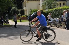 1. Schönberger Oldtimertreffen: Rico auf dem Hühnerschreck