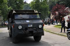 1. Schönberger Oldtimertreffen: Saurer M4 2,25 t 4x4 aus der Schweiz 01