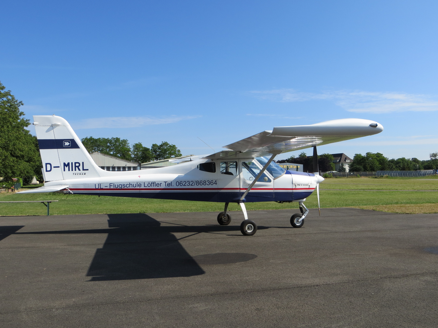 1-Tag als Pilot auf einer Tecnam P92-5 Echo.