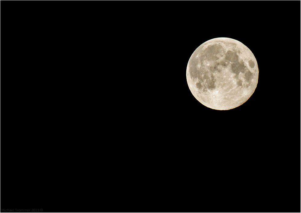 1. Versuch den Mond abzulichten