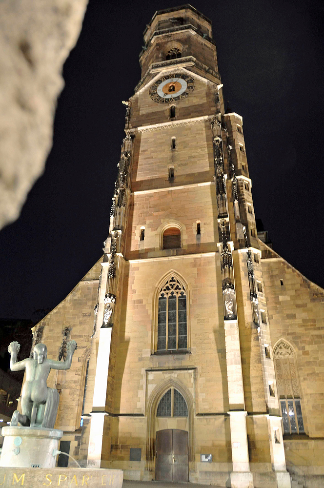 1. Weihnachtstag in Stuttgart wenn noch alles Schläft. Serie Nr.1