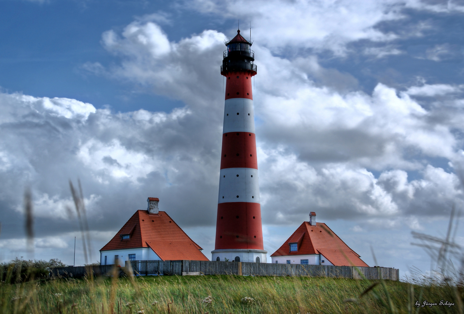 1 Westerhever Leuchtturm bei Sankt Peter Ording