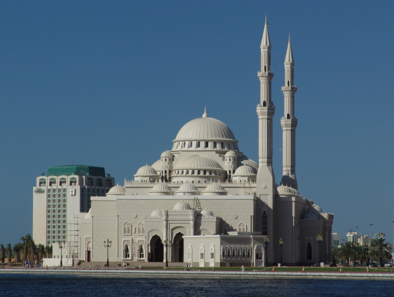 1 Woche alte Moschee in Sharjah