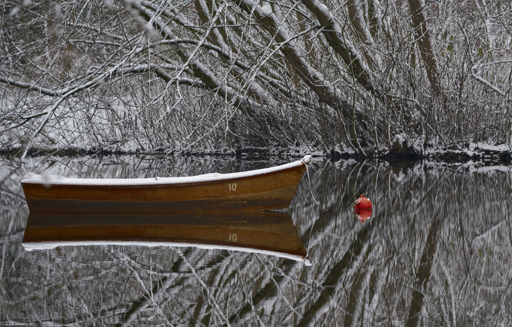 10 - einsam auf dem See