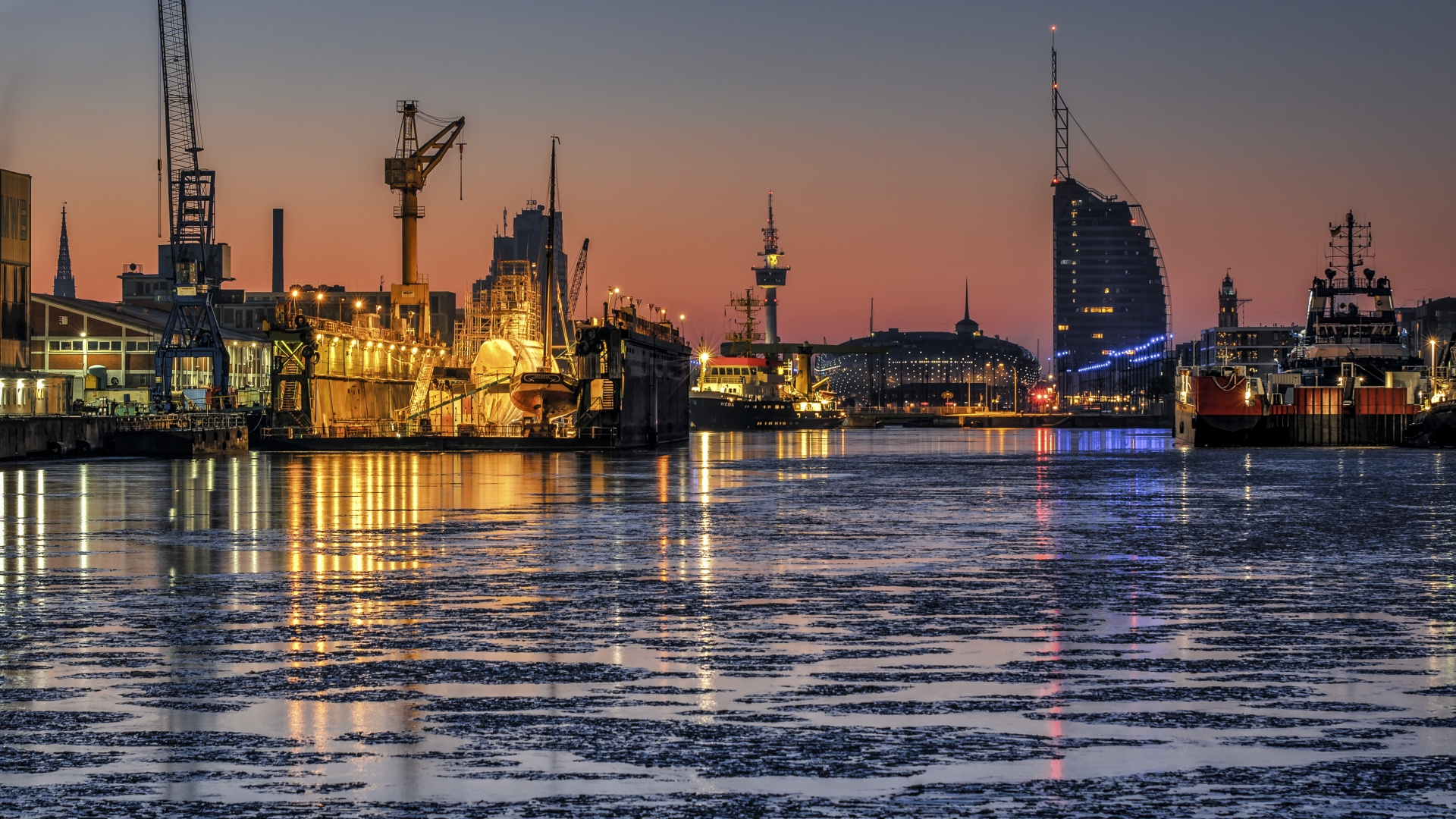 - 10° Eis im Kaiserhafen