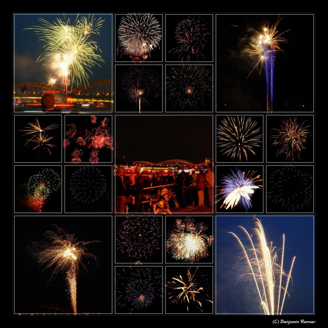 10 jähriges Jubiläum der "Kölner Lichter" 2010