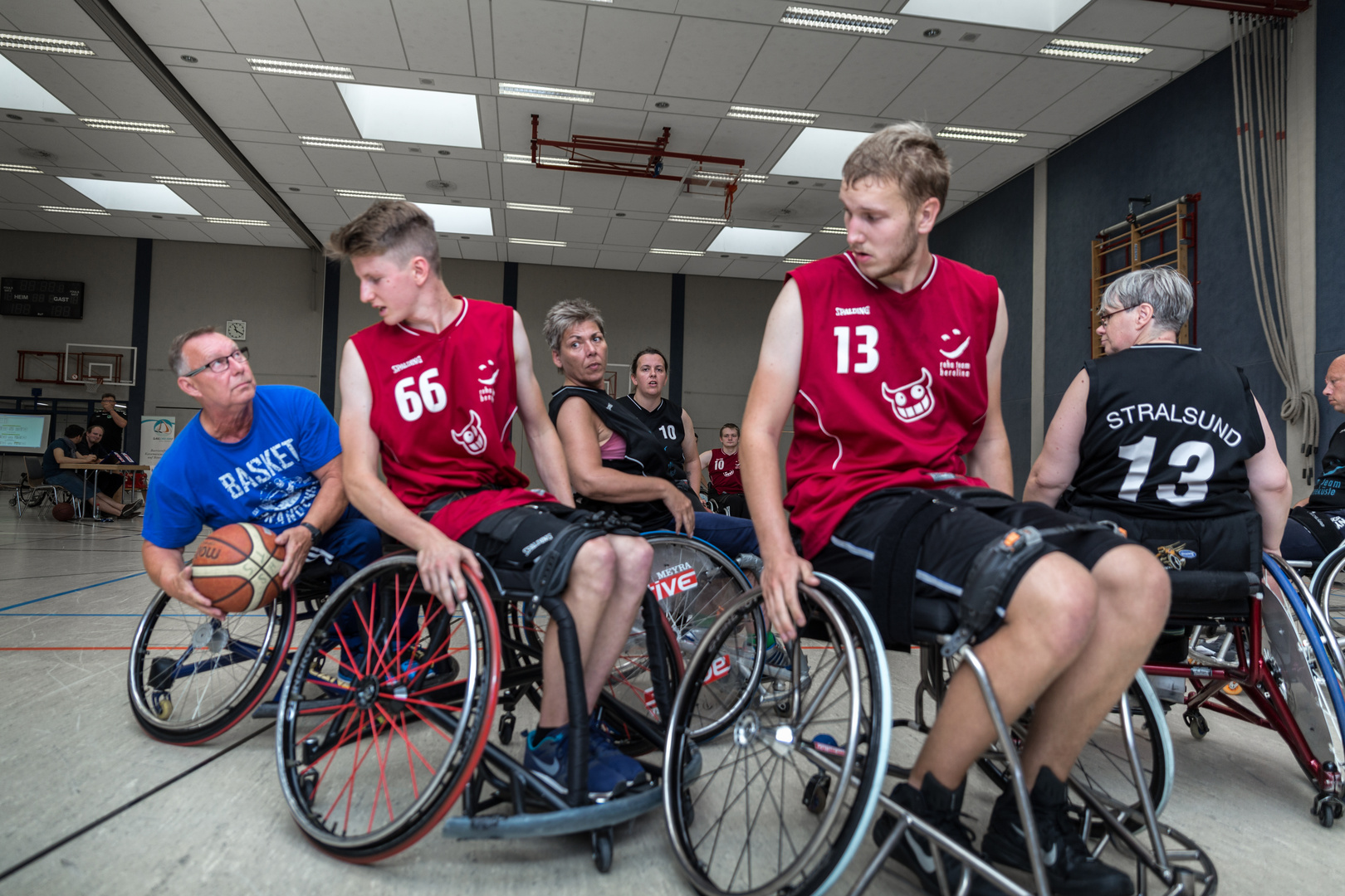 10 Jahre Brandeburgischer Rollstuhlbasketball Cup