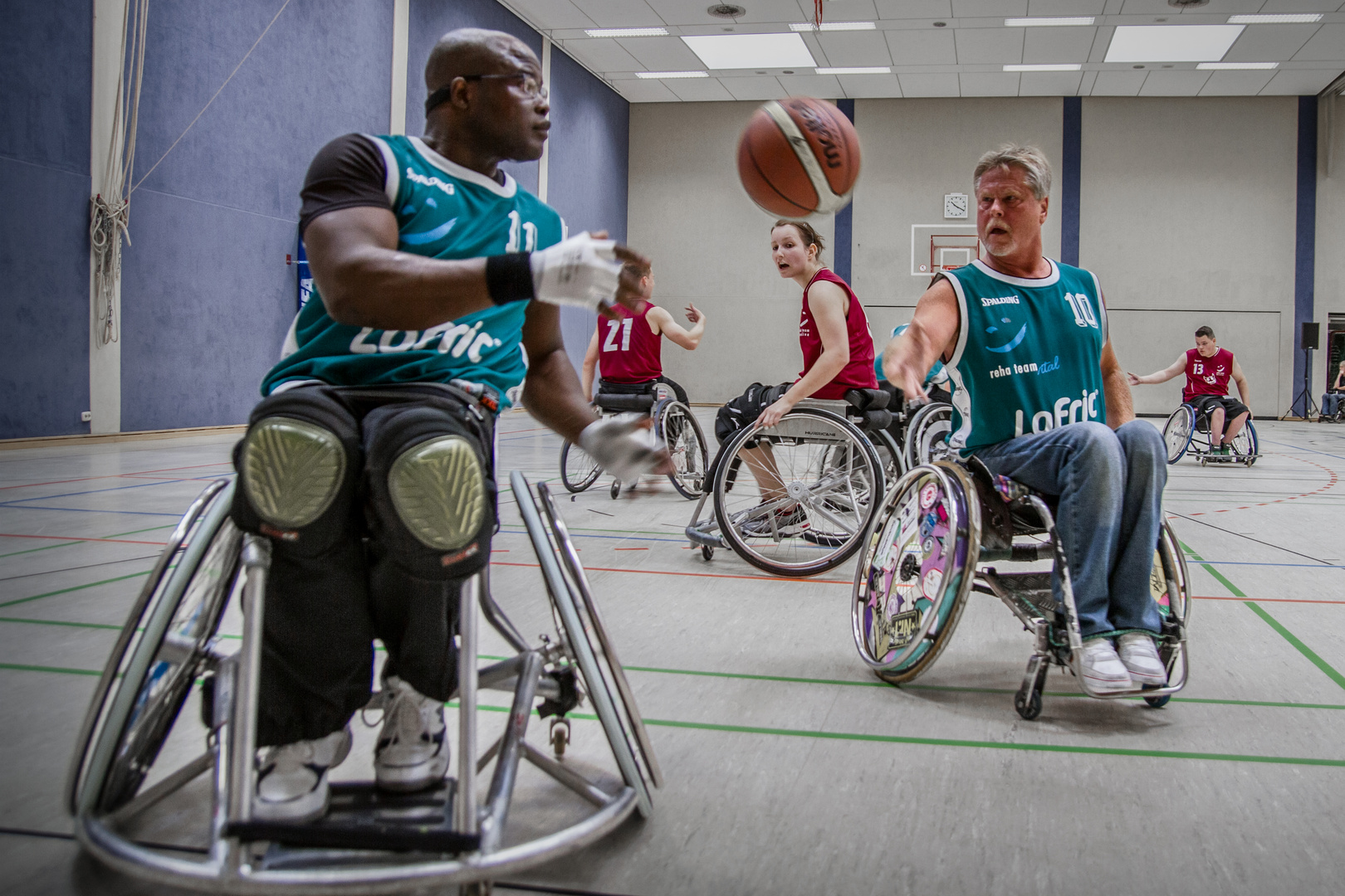 10 Jahre Brandeburgischer Rollstuhlbasketball Cup