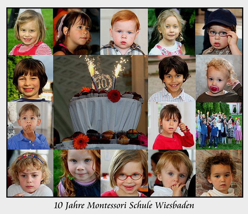 [...10 Jahre Montessori Schule...]