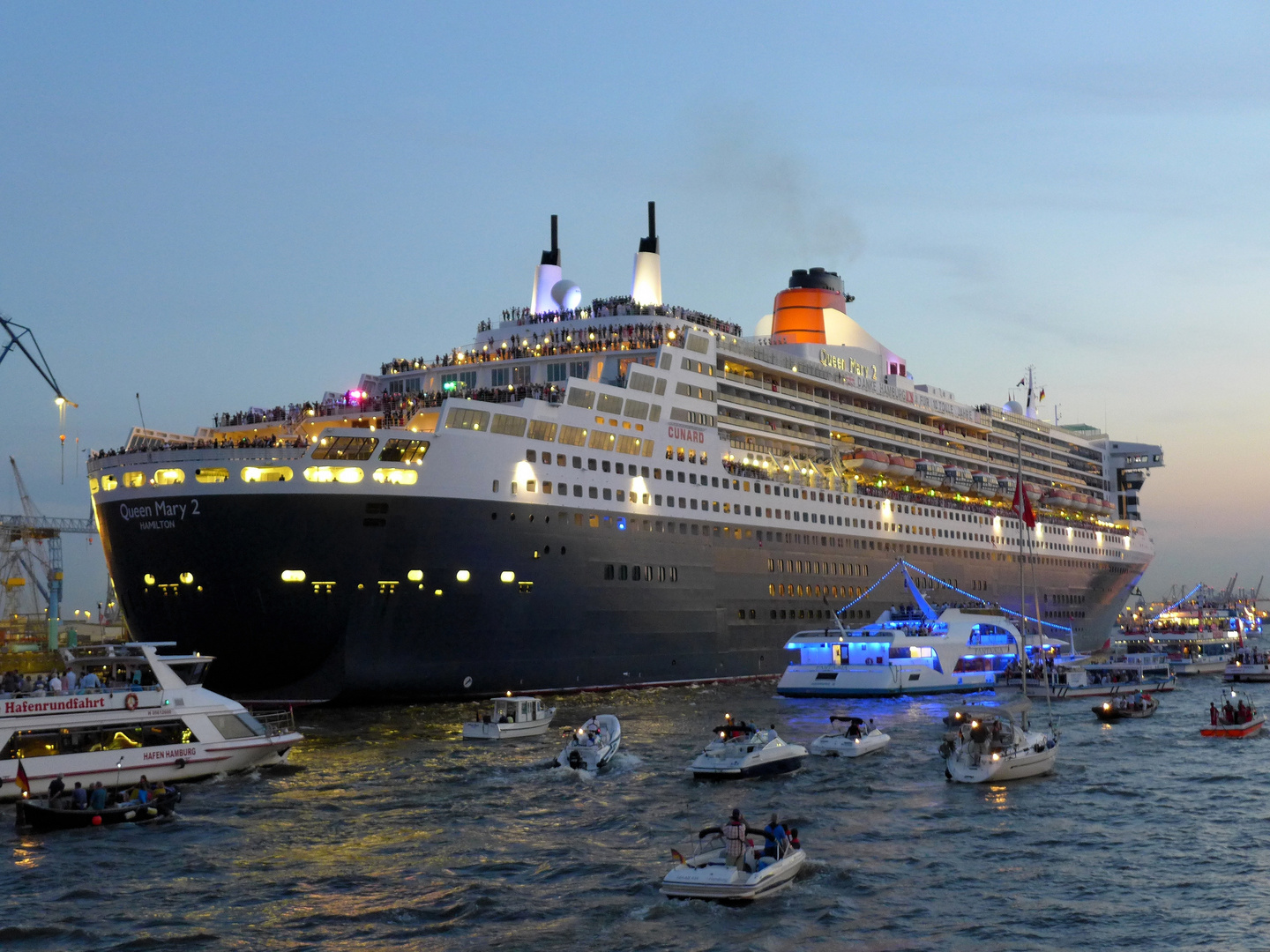 10 Jahre Queen Mary 2 in Hamburg - 3