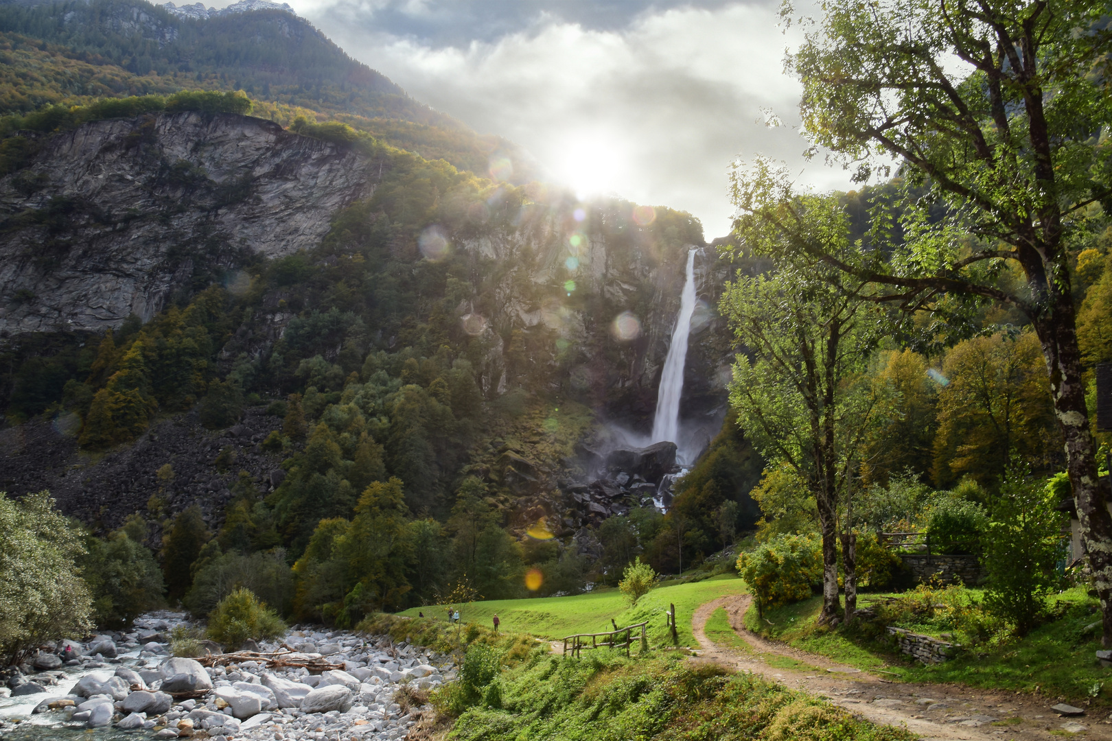 10 minuti alla cascata