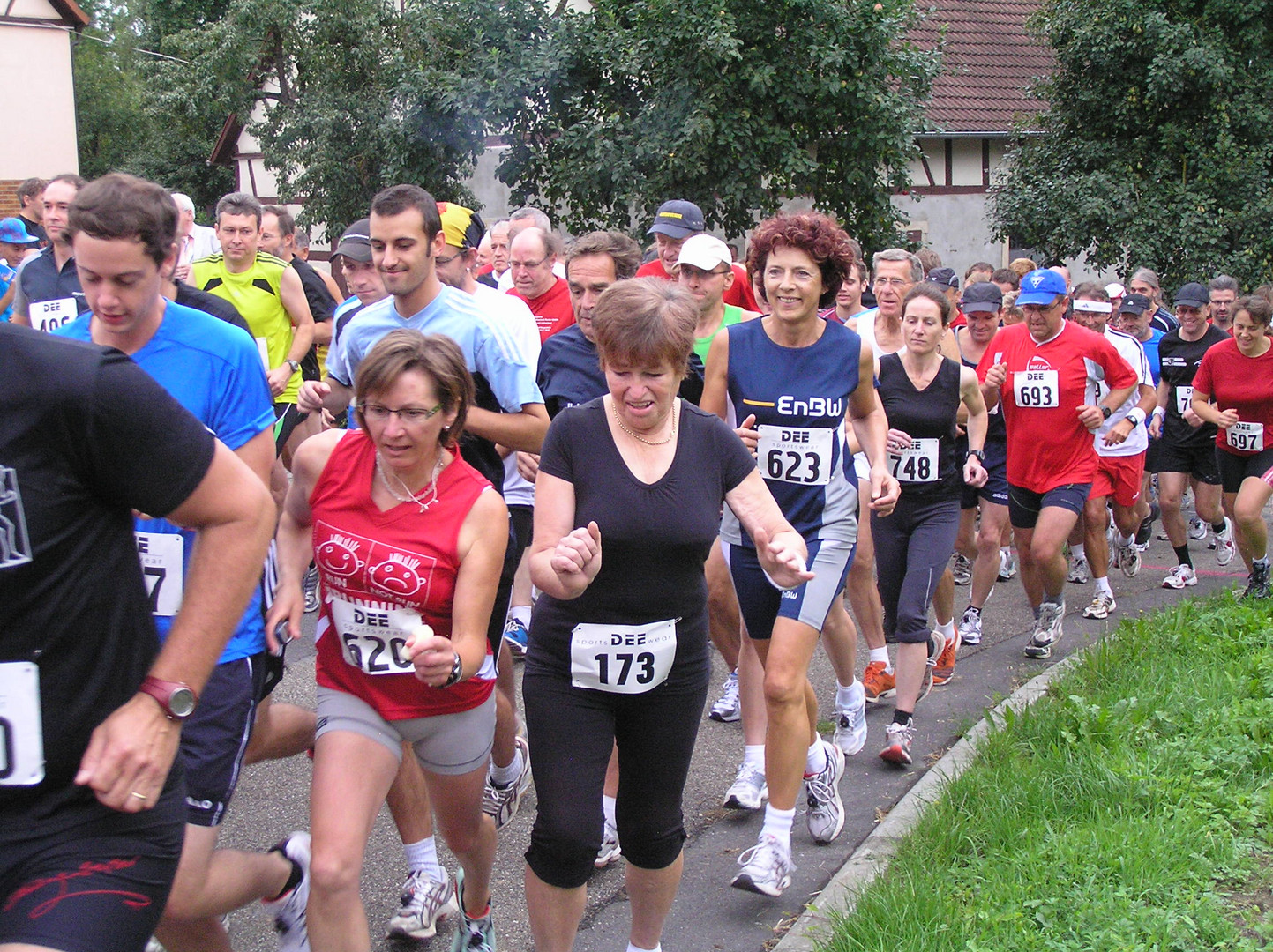 10. run&fun-lauf Unterginsbach 15.08.2010, Start: 10km [9] Hohenloher Lauf Cup