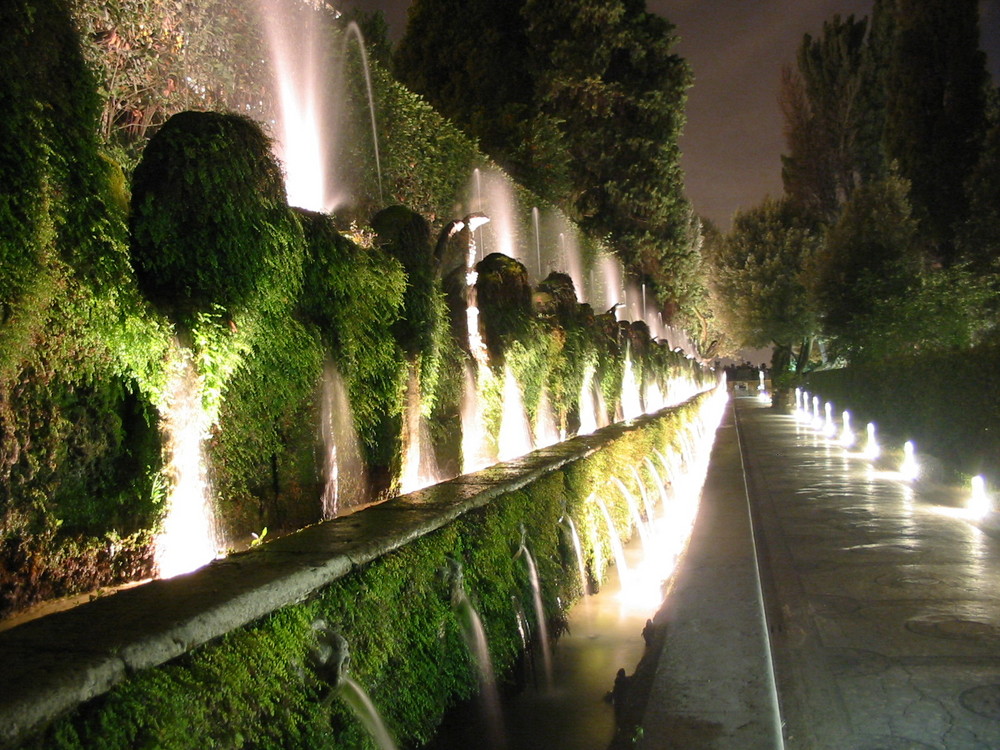 100 Fontane Tivoli Villa D'Este