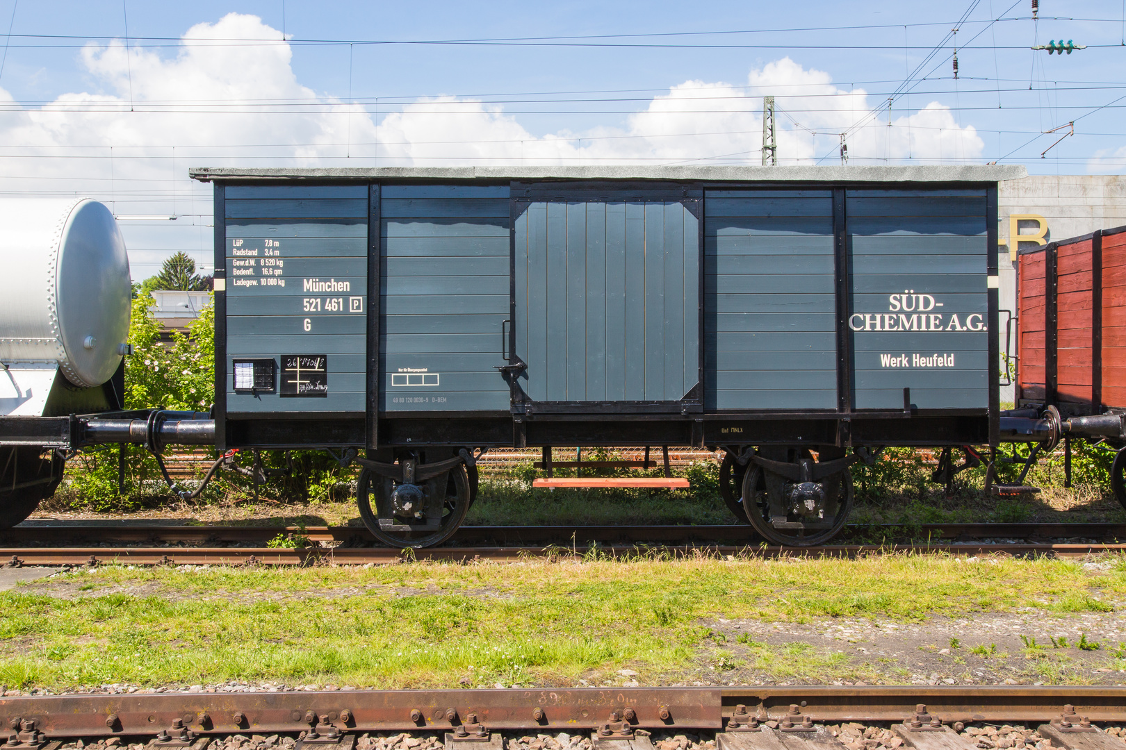 100-jähriger Süd-Chemie-Wagen