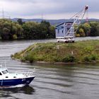 100 Jahre Bayernhafen Aschaffenburg: Polizeikontrolle