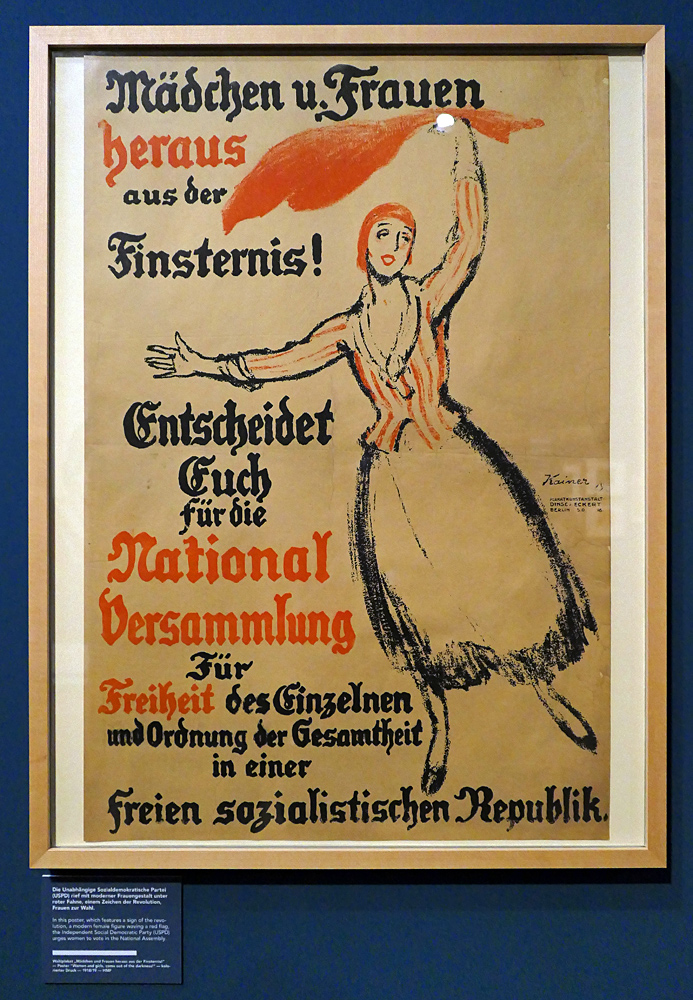 100 Jahre Frauenwahlrecht: Mädchen und Frauen heraus aus der Finsternis!