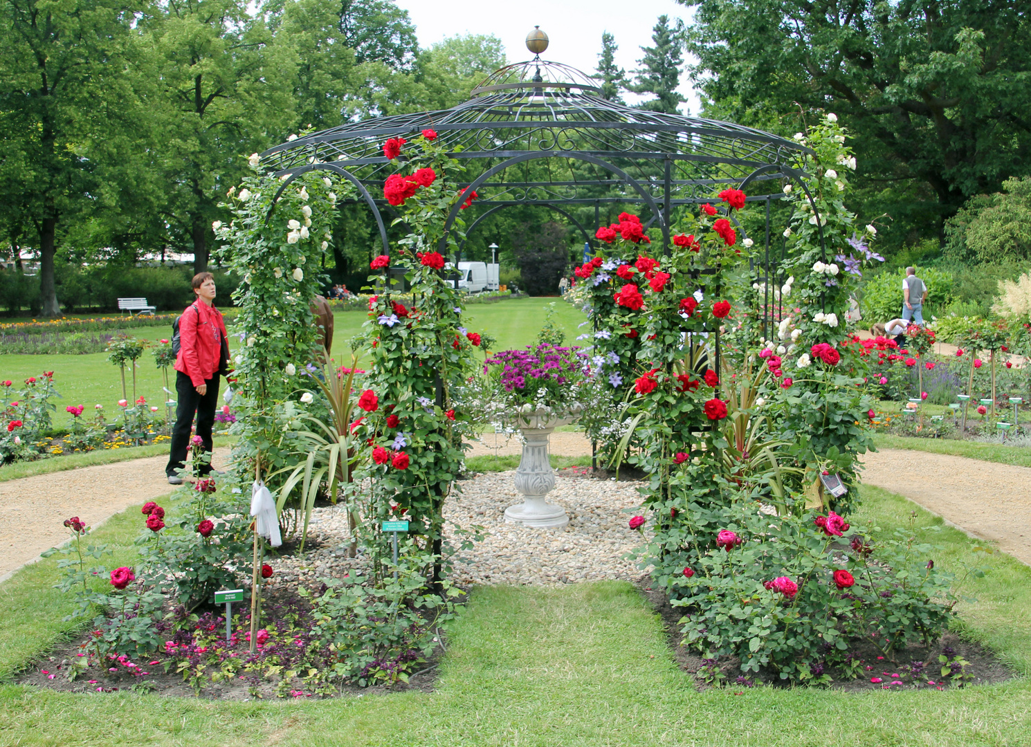 100 Jahre Ostdeutscher Rosengarten in Forst / Lausitz