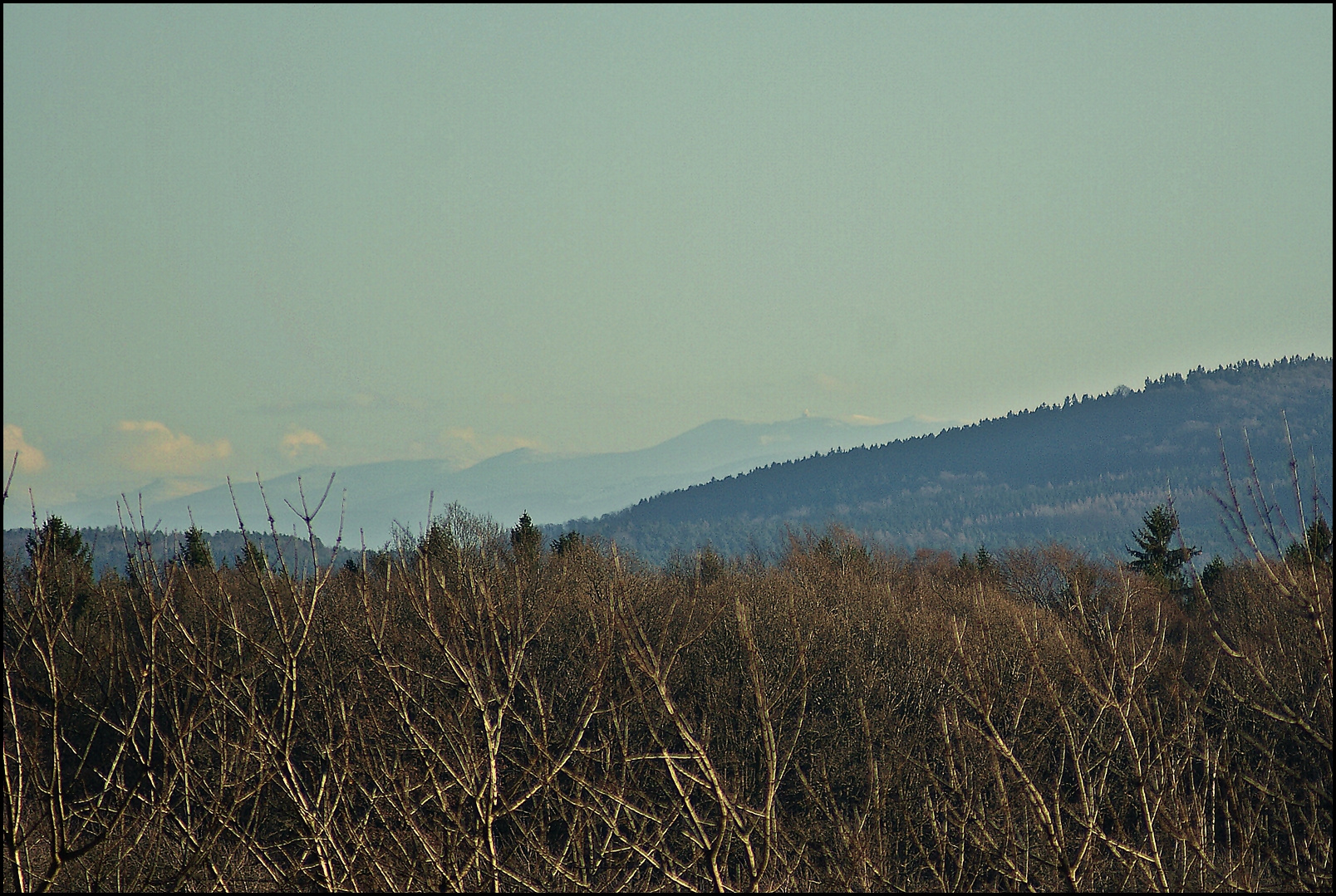 100 km Fernsicht