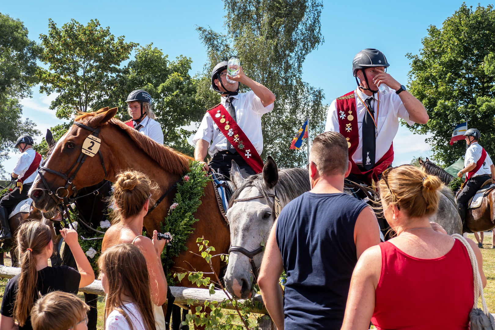 100. Tonnenabschlagen in Klockenhagen