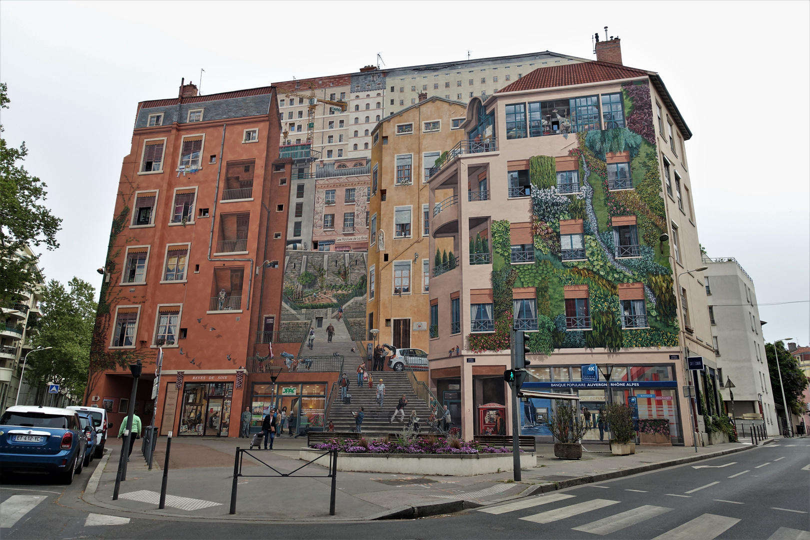 100 % Trompe l'oeil, Lyon, Croix-Rousse