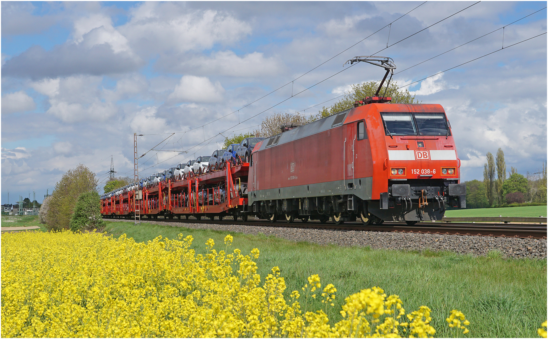 100 Wagen westwärts