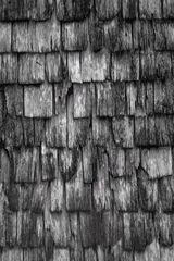 100-year-old wooden shingles