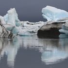 1000 Jahre altes Gletschereis im Jökulsarlon See / Iceland