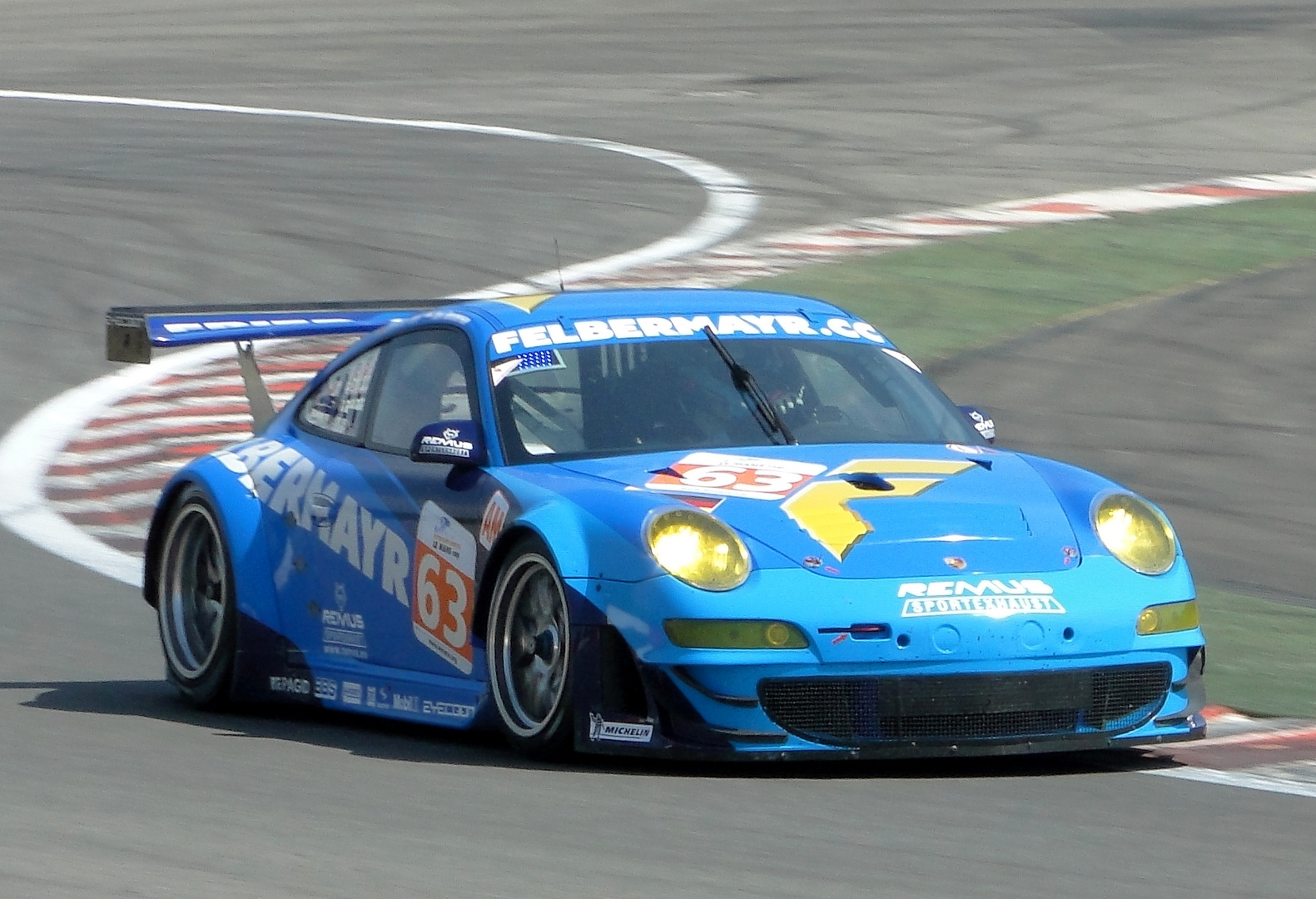 1000 km de francorchamps 2011porsche rsr felbermayer