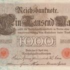 1000 Reichsmark von 1910, Vorderseite