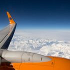 10.000 Meter über der Schweiz ..... Schneebedeckte Berge