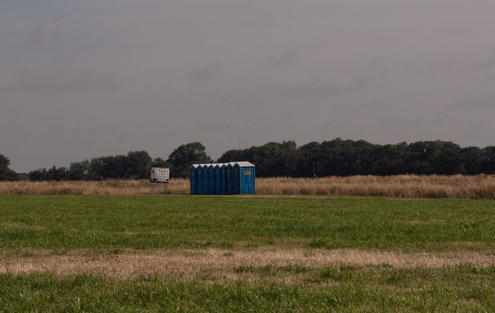 10.000 qm mit Gartendusche und Außen WC