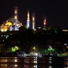 1001 Nacht Süleymaniye cammii at night