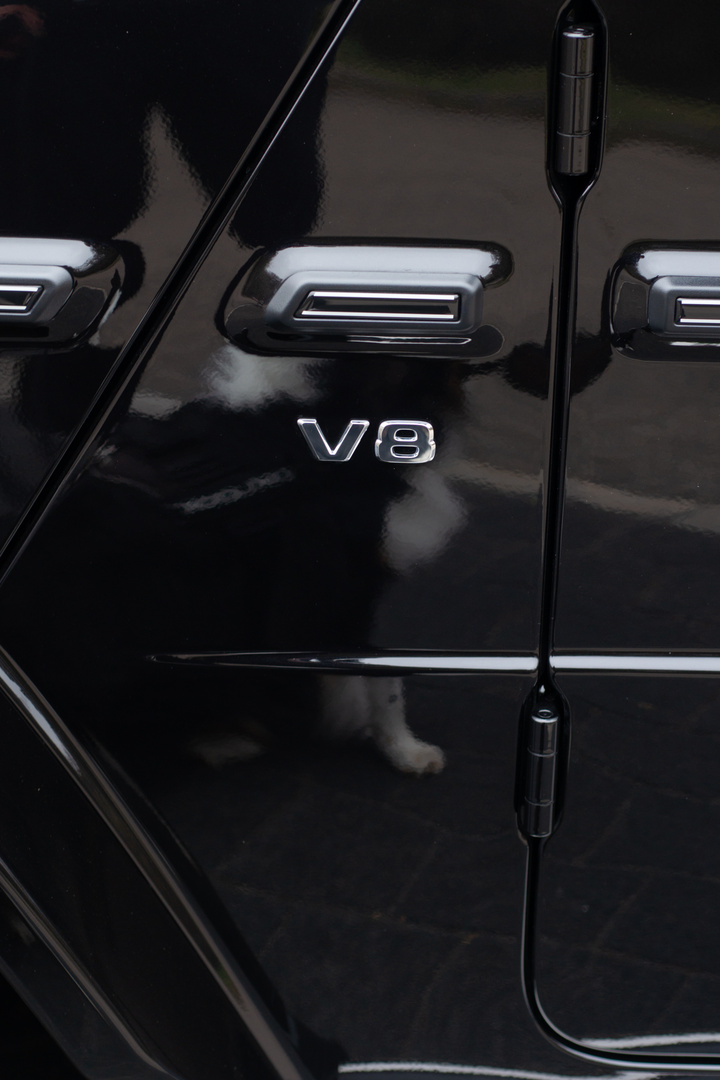 10.03.23 Schwarzweißer Freitag **V8 Automobil Detail**