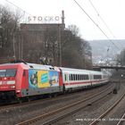 101 001-6 mit dem IC2025 in Wuppertal Sonnborn