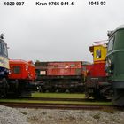 1010 015, 1020 037, Kran 9766 041-4, 1045 03 (Montafoner Lackierung), 1010 09