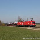 1016 035-8 (ÖBB) und 1016 007-7 mit einem Autotransportzug