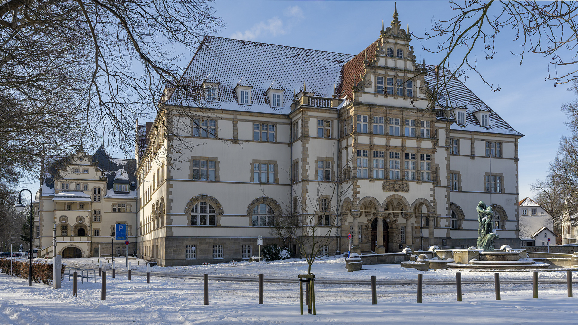 1017TZ Alte Regierung Minden Winter Schnee